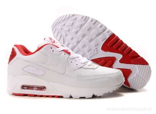 Blanche Chaussures Nike Air Max 90